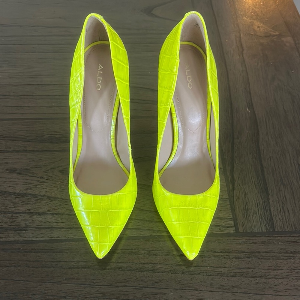 ALDO Neon Yellow Women's Pumps